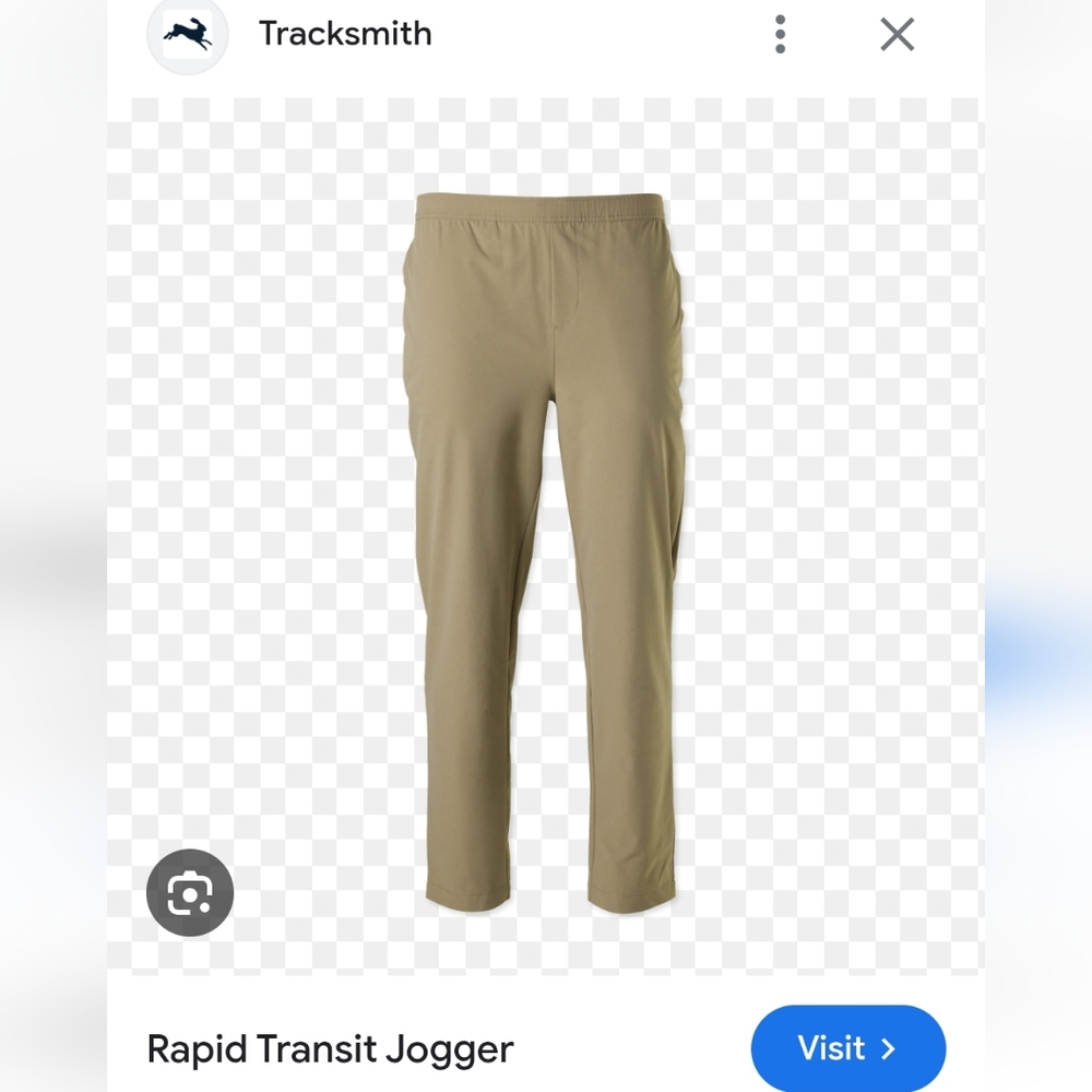 Tracksmith Rapid Transit Joggers - Khaki